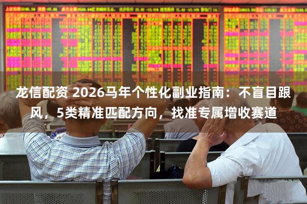 龙信配资 2026马年个性化副业指南：不盲目跟风，5类精准匹配方向，找准专属增收赛道